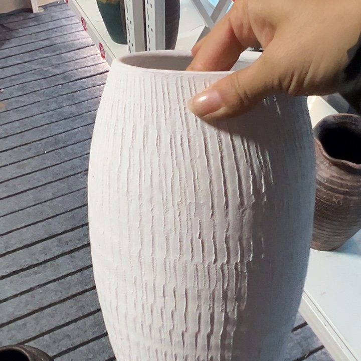 白色直筒高28口11默认打孔