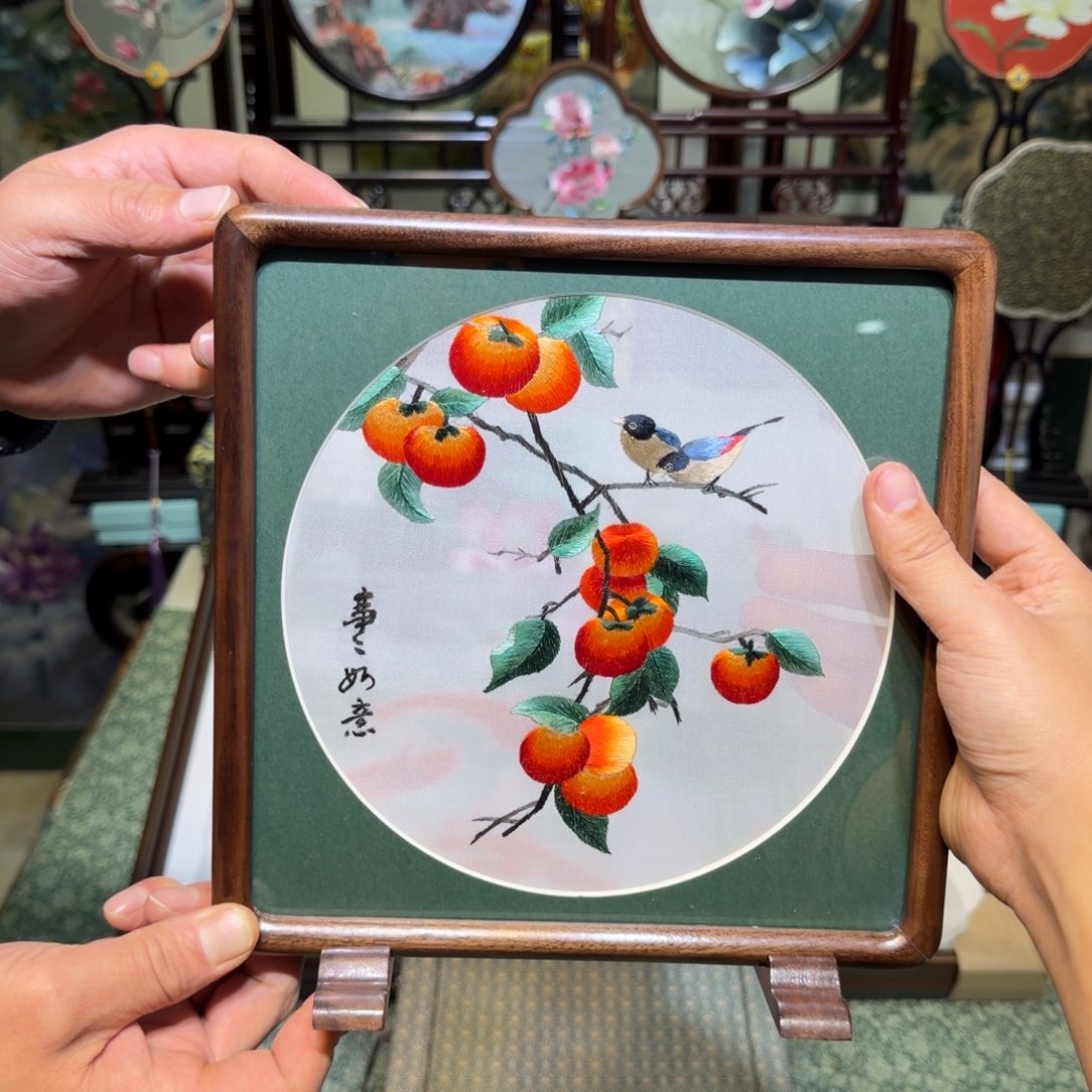 刺绣手工苏绣工艺制作技艺精湛