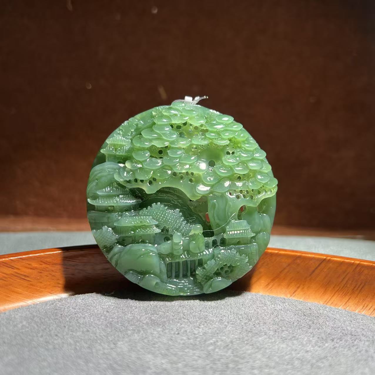 【张老斯珠宝】天然和田玉吊坠lx15053b（多样性发货 拍一发一）