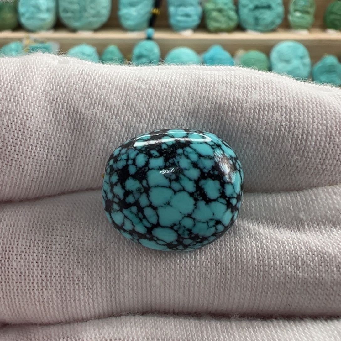 未镶嵌绿松石随形14.5mm