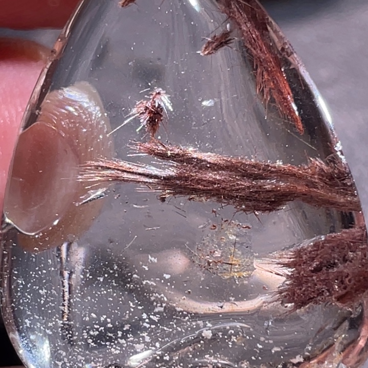 龙***树颈饰发晶未镶嵌钛