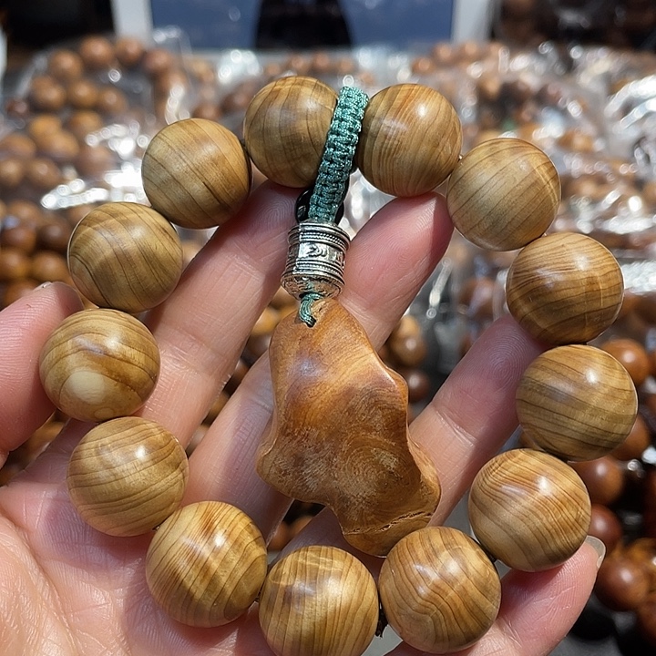 随***风柏木（崖柏）手串/手链18龙胆