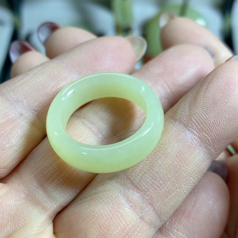 和田玉指环未镶嵌