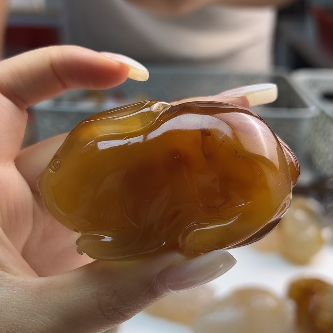 玛瑙/玉髓未镶嵌吊坠(不含链)