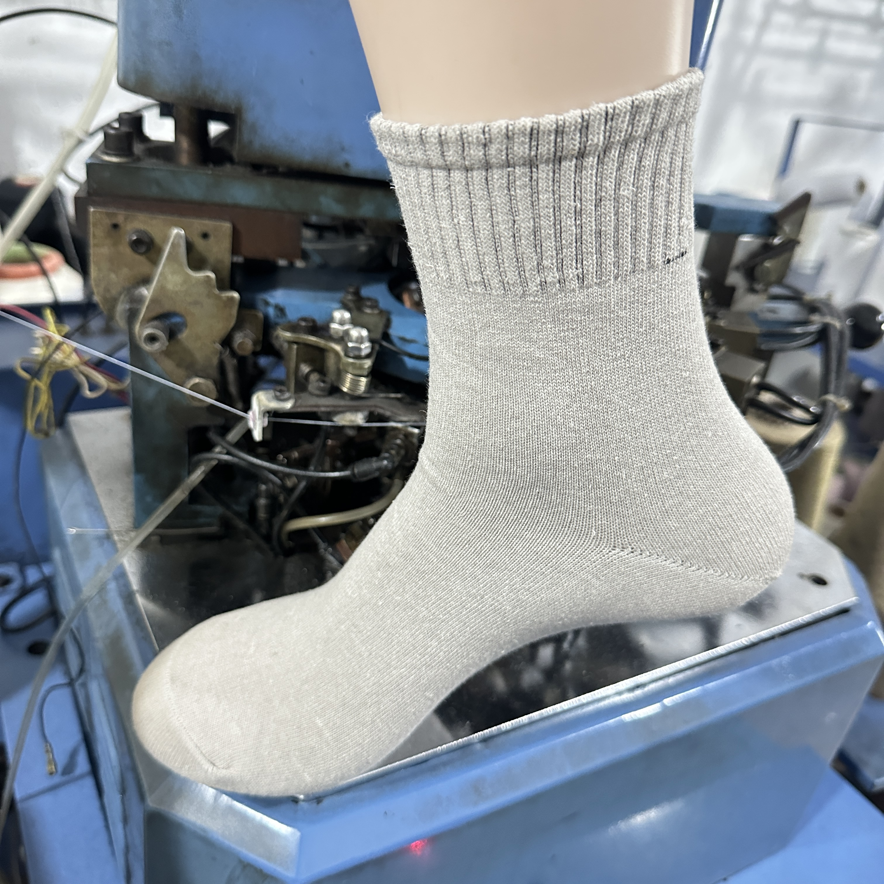 8双装棉麻袜41-43春夏季吸汗防臭运动袜不臭脚