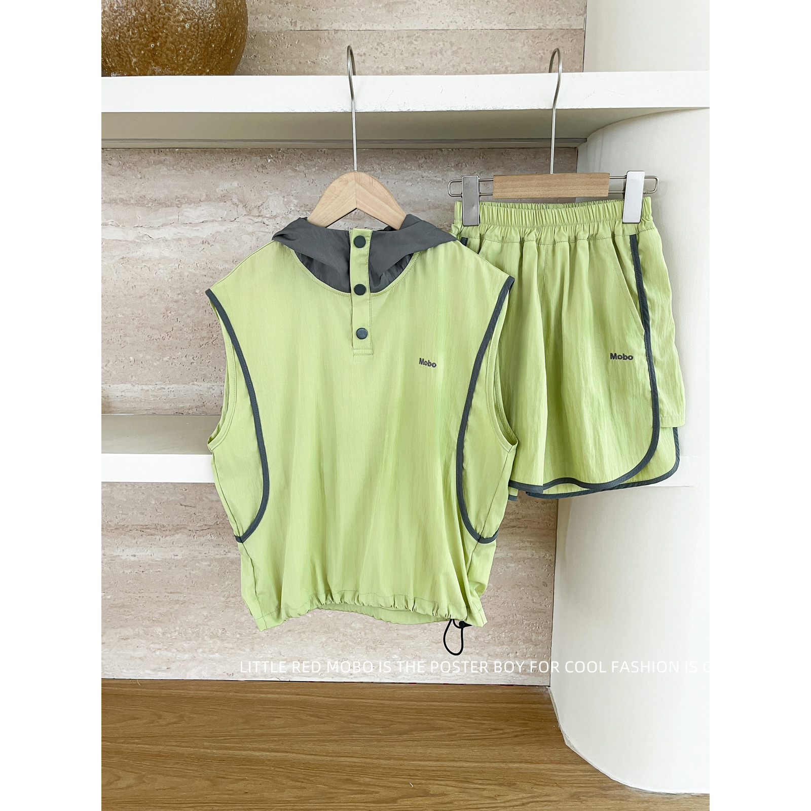 【5.22新款】童装男童背心套装2025夏季新款儿童两件套MMT822186