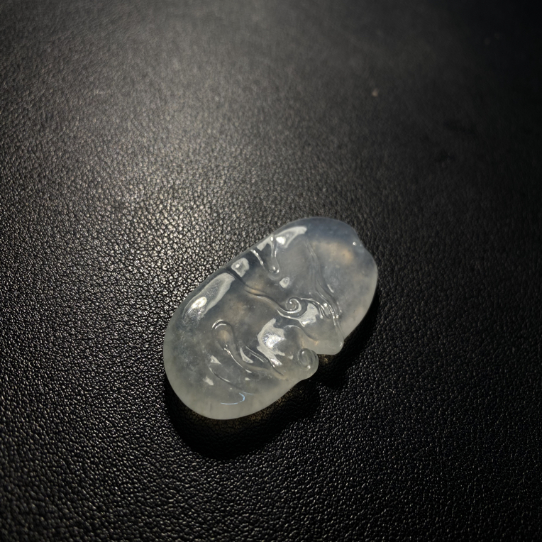 冰种雪花棉翡翠设计款