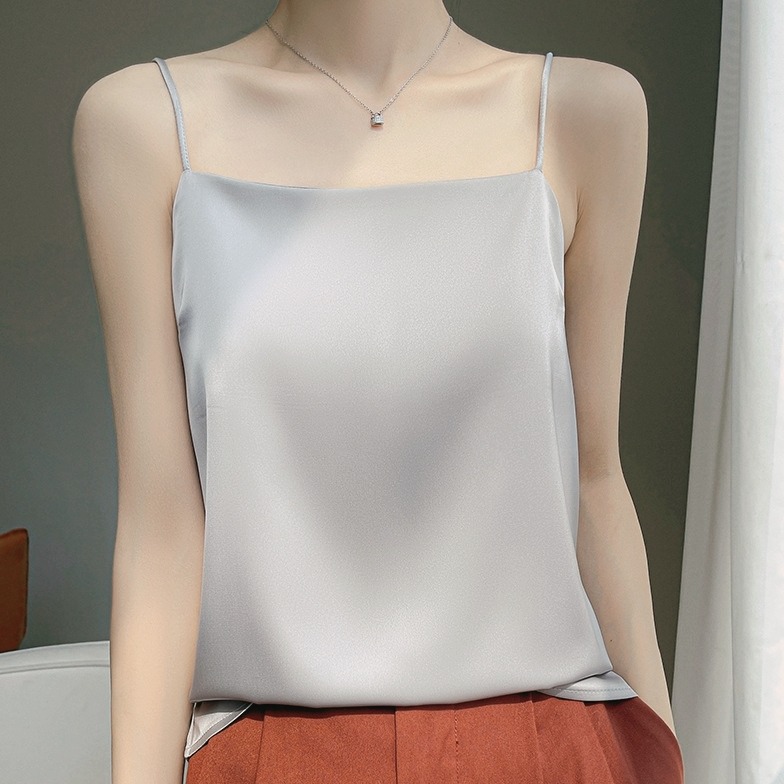 【私密诱惑】性感睡衣80-180无袖大码吊带背心内搭辣妹时尚百搭Q37