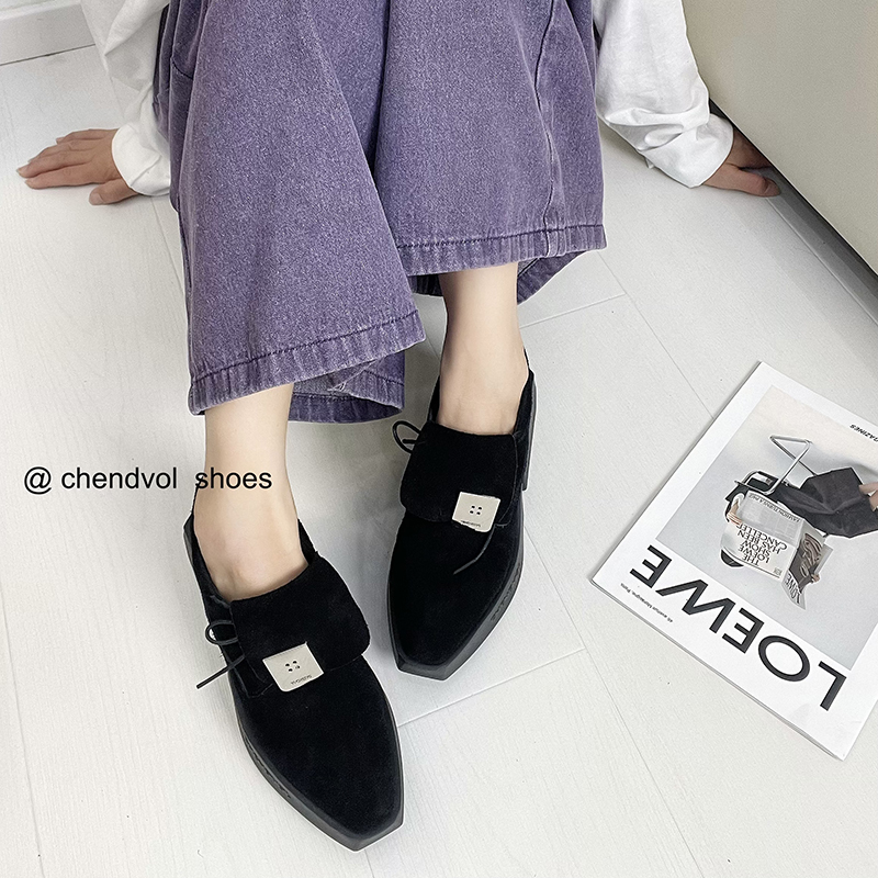2025春秋季新款尖头单鞋时尚小个子增高欧货松糕鞋高跟女SJ6166-6