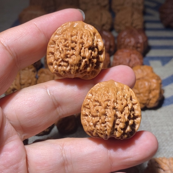 吃***天文玩核桃把件核桃