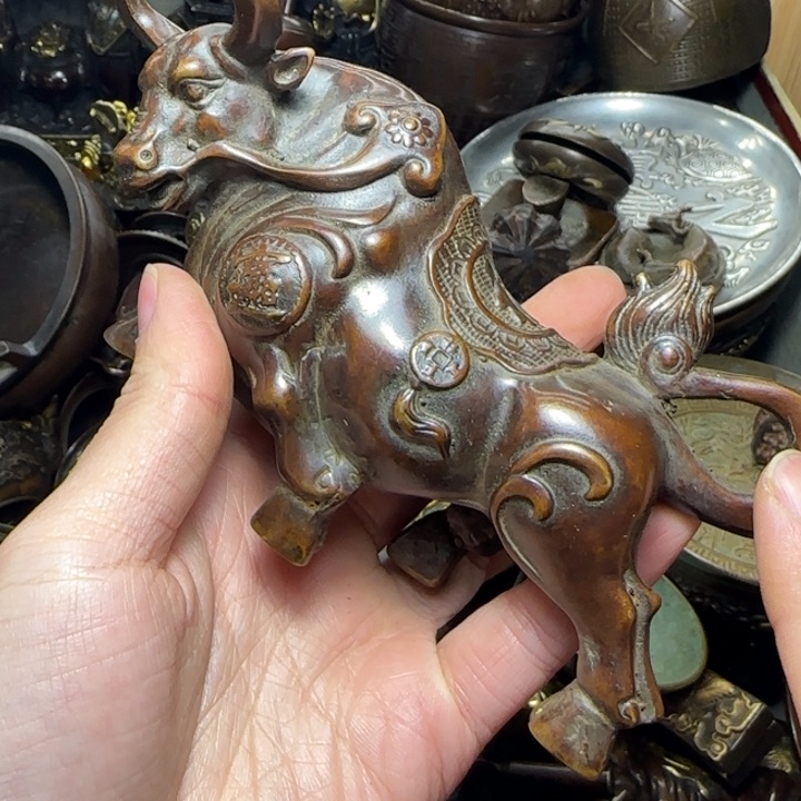 铜器把玩摆件链接