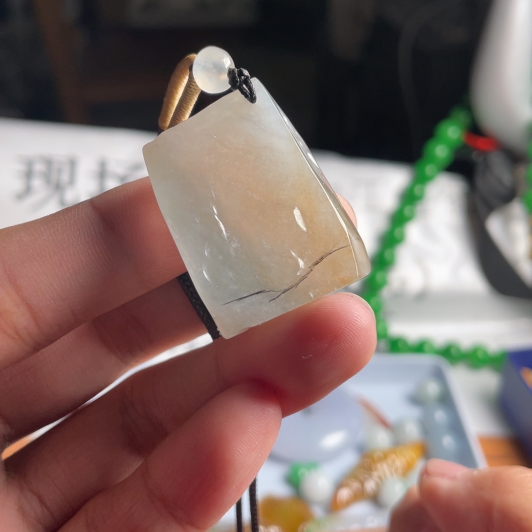 翡翠散珠翡翠一块