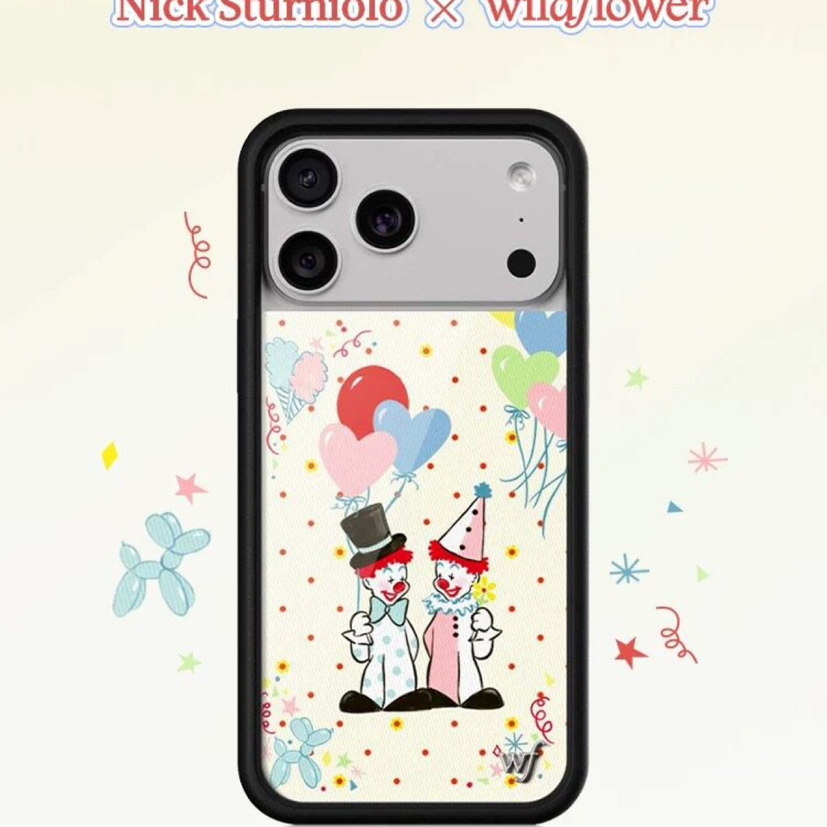 【马戏团小丑手机壳】适用于苹果17pro壳子iphone16pro Max手机壳