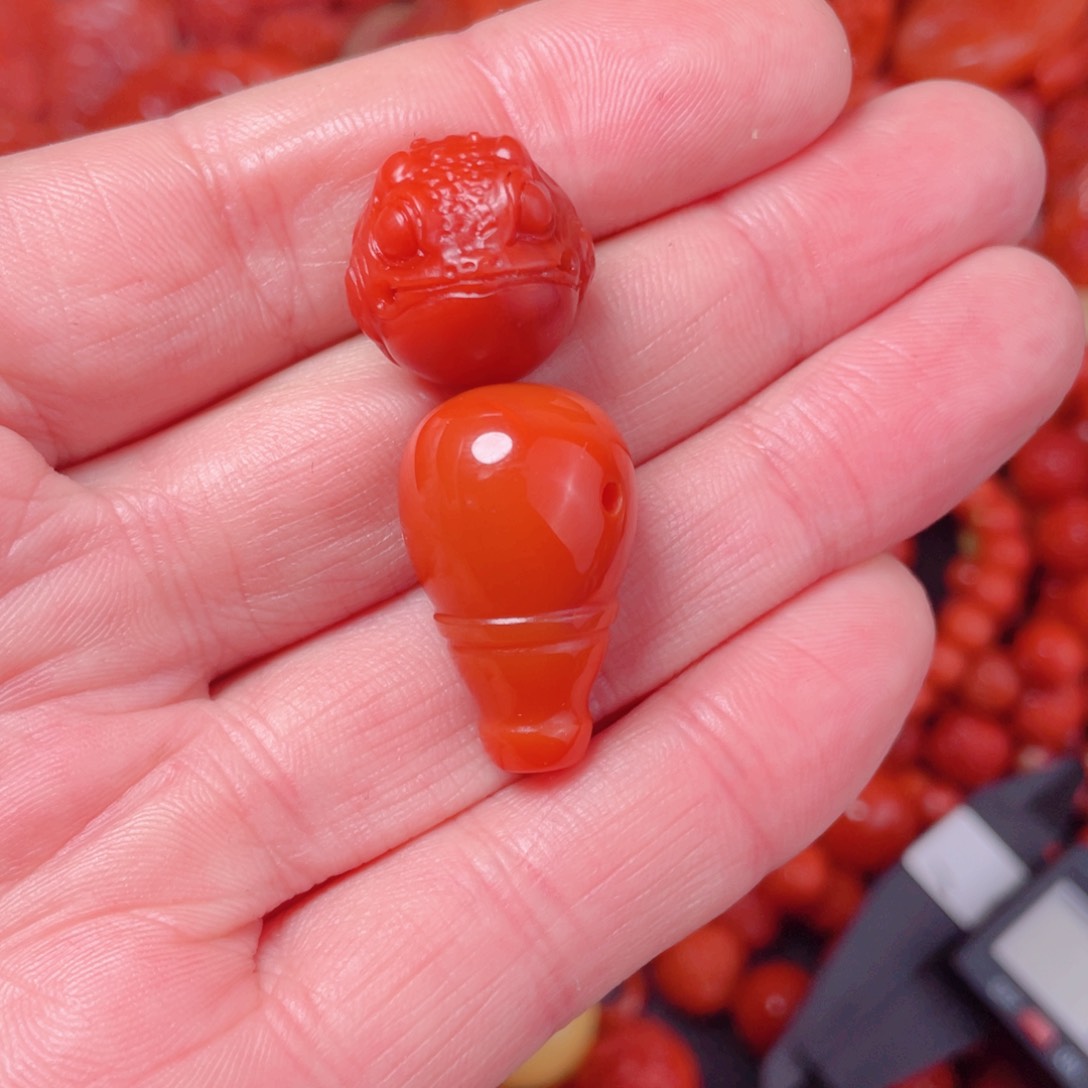 南红玛瑙配饰未镶嵌k****m