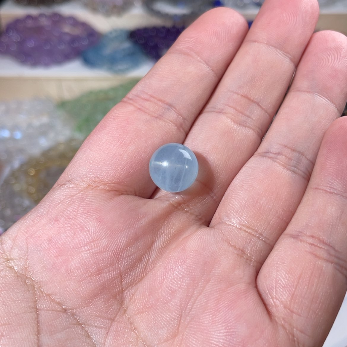 【闪购商品】烟晶手链银S925镶嵌y***佳