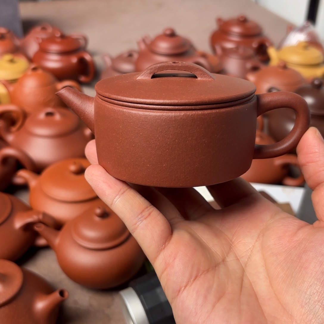 茶壶紫砂半手工微瑕疵福利130cc