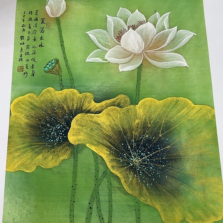 国画手绘国画作品