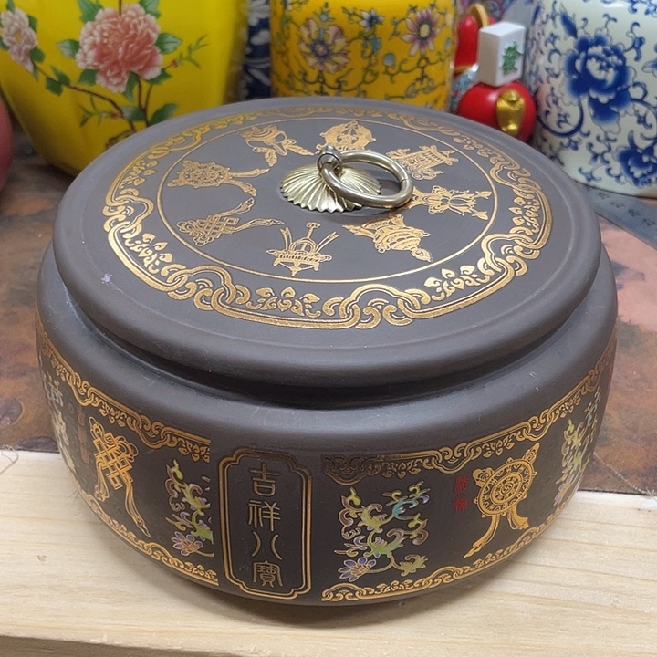 陶瓷罐茶叶罐密封罐储物罐