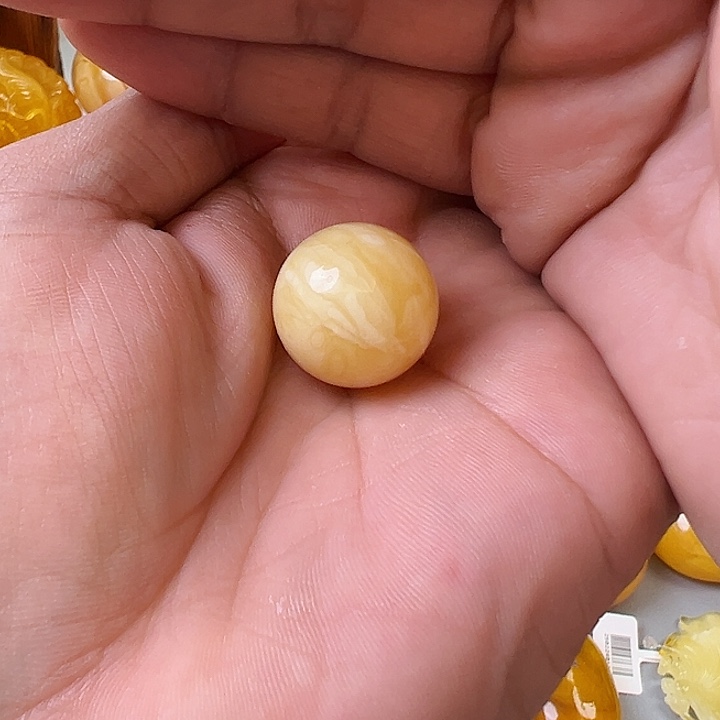 蜜蜡颈饰未镶嵌蜜蜡