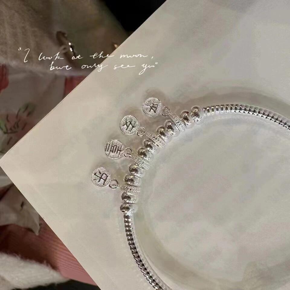 精品足银 999 手镯 （无礼盒）LY 018