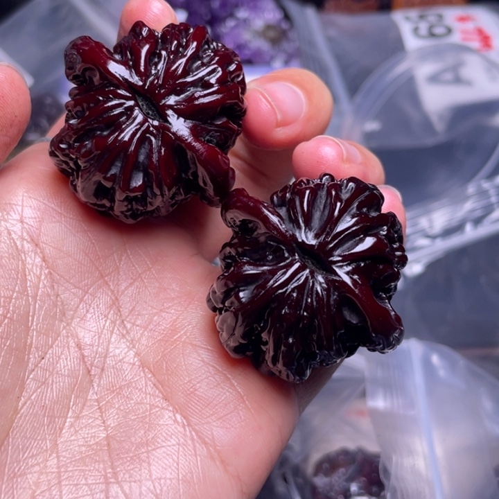 文玩核桃把件虎头