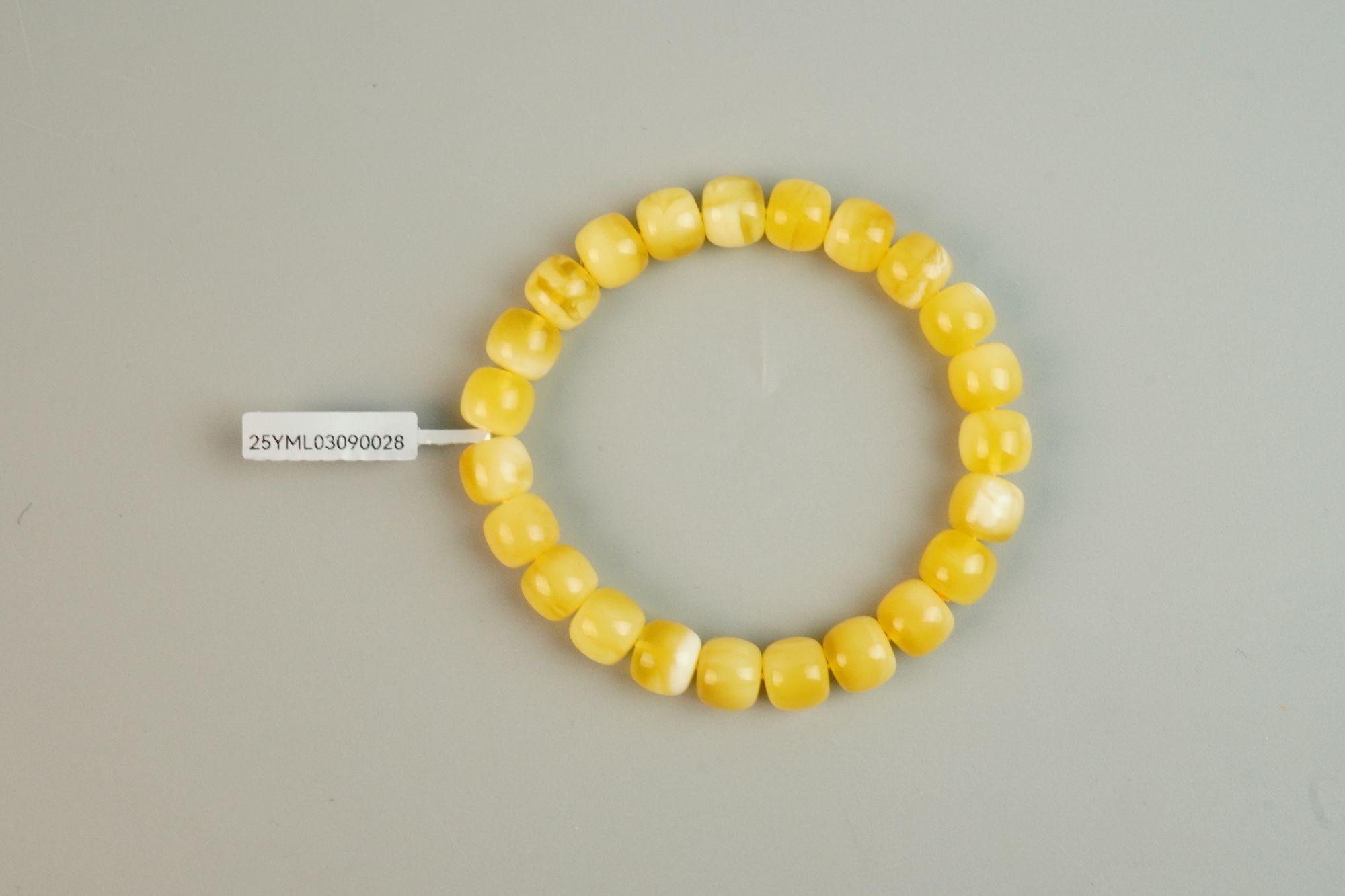 【俄料原矿高品】保真蜜蜡 小老型蜜蜡手串-25YML03090028