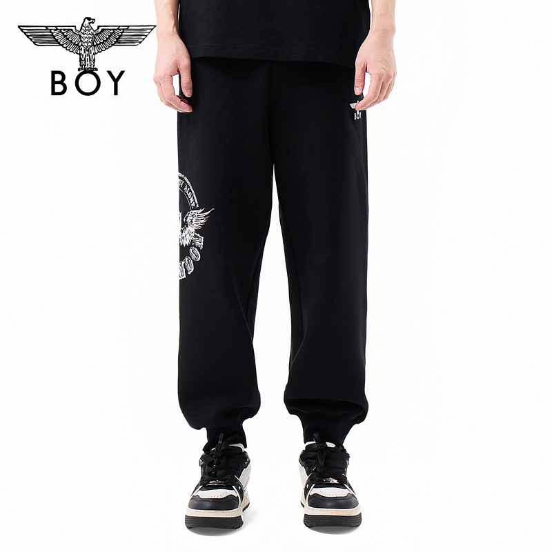 BOY LONDON中性款时尚潮流百搭通勤针织长裤N15069