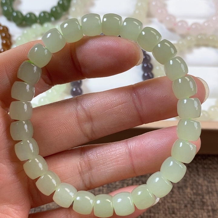 和田玉手串未镶嵌