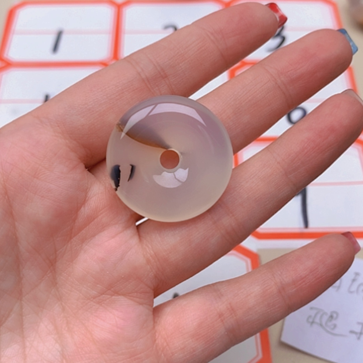 【闪购商品】未镶嵌玛瑙/玉髓珠宝半成品延*