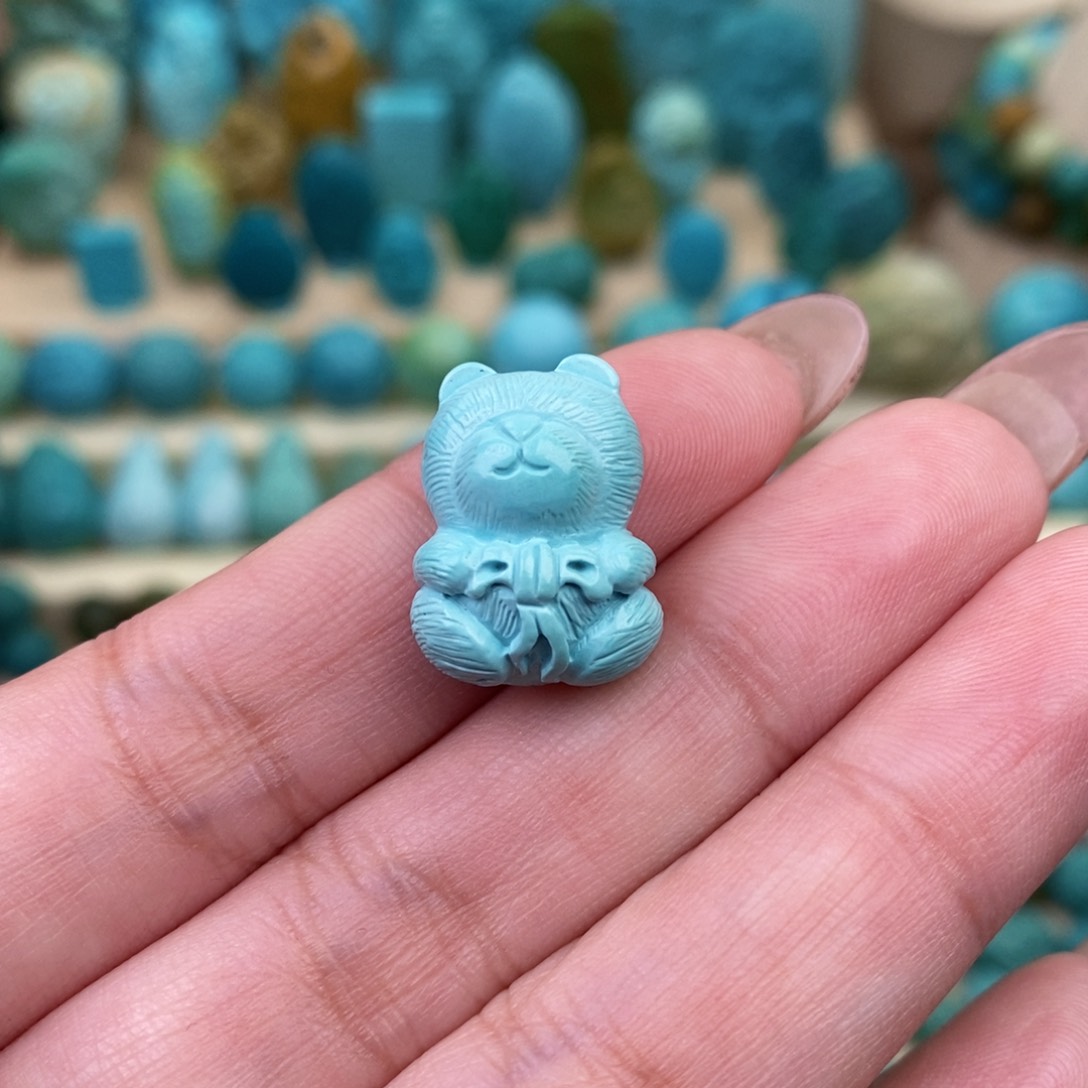 绿松石珠宝奇石未镶嵌