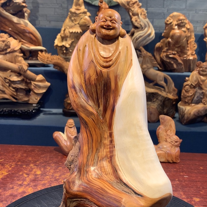柏木（崖柏）根雕摆件