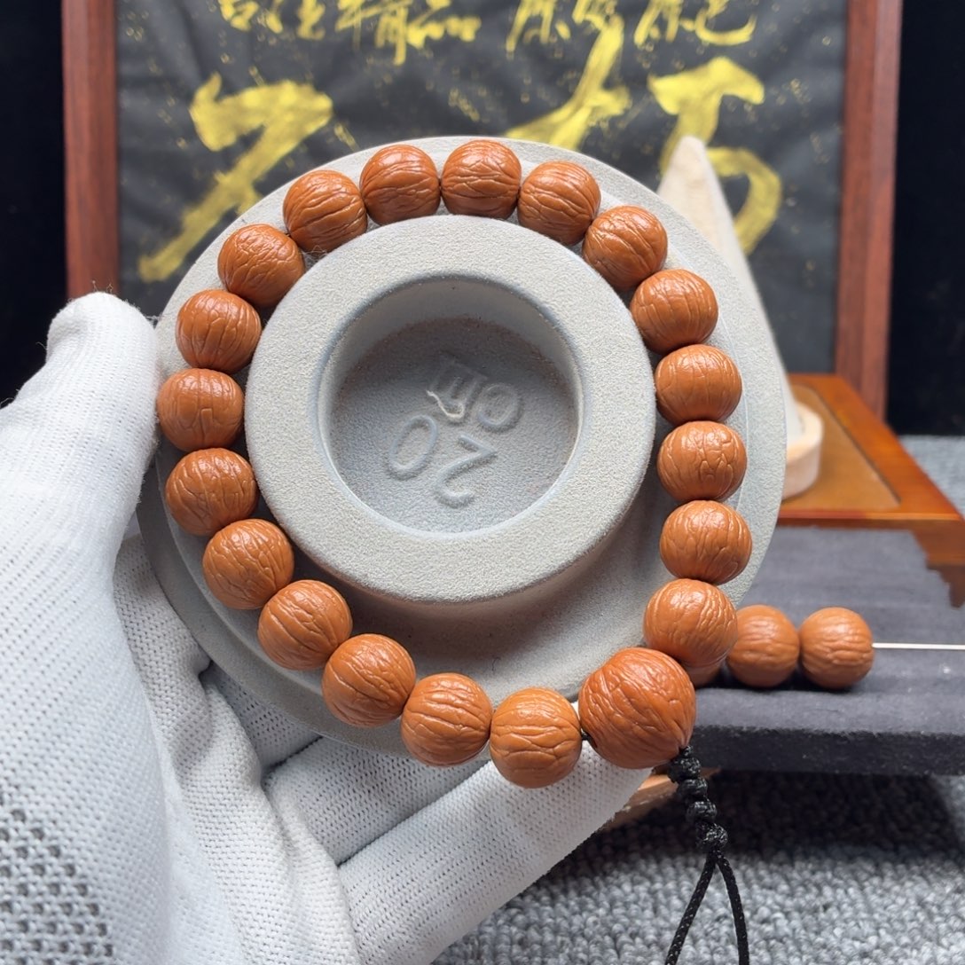 二***伯猴头核桃吊坠强迫症14小聚宝盆