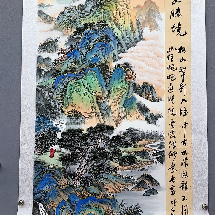 国画书法作品多次参加
