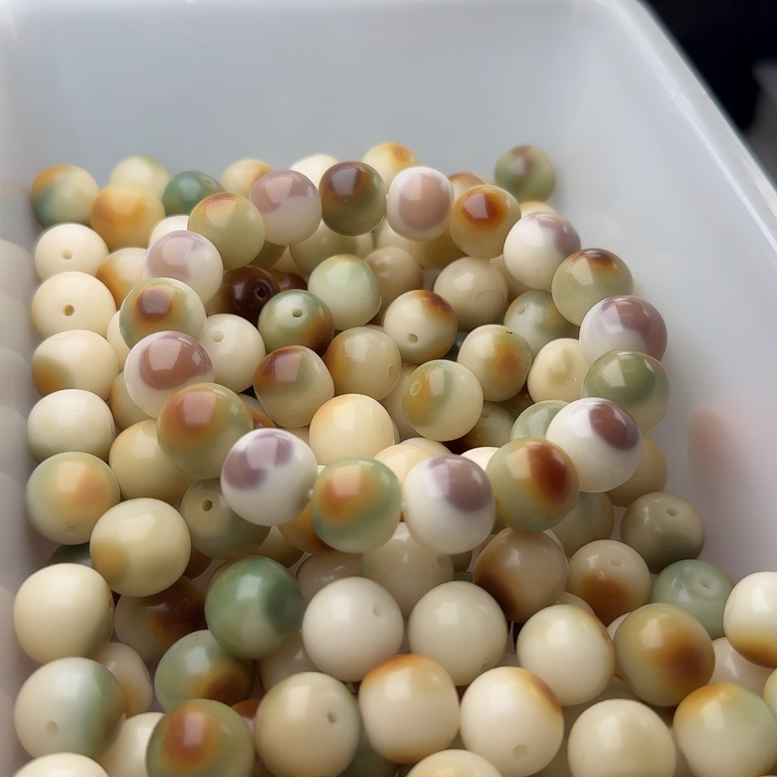 菩提根/象牙果吊坠20 颗敦煌眼睛 14 骨瓷苹果