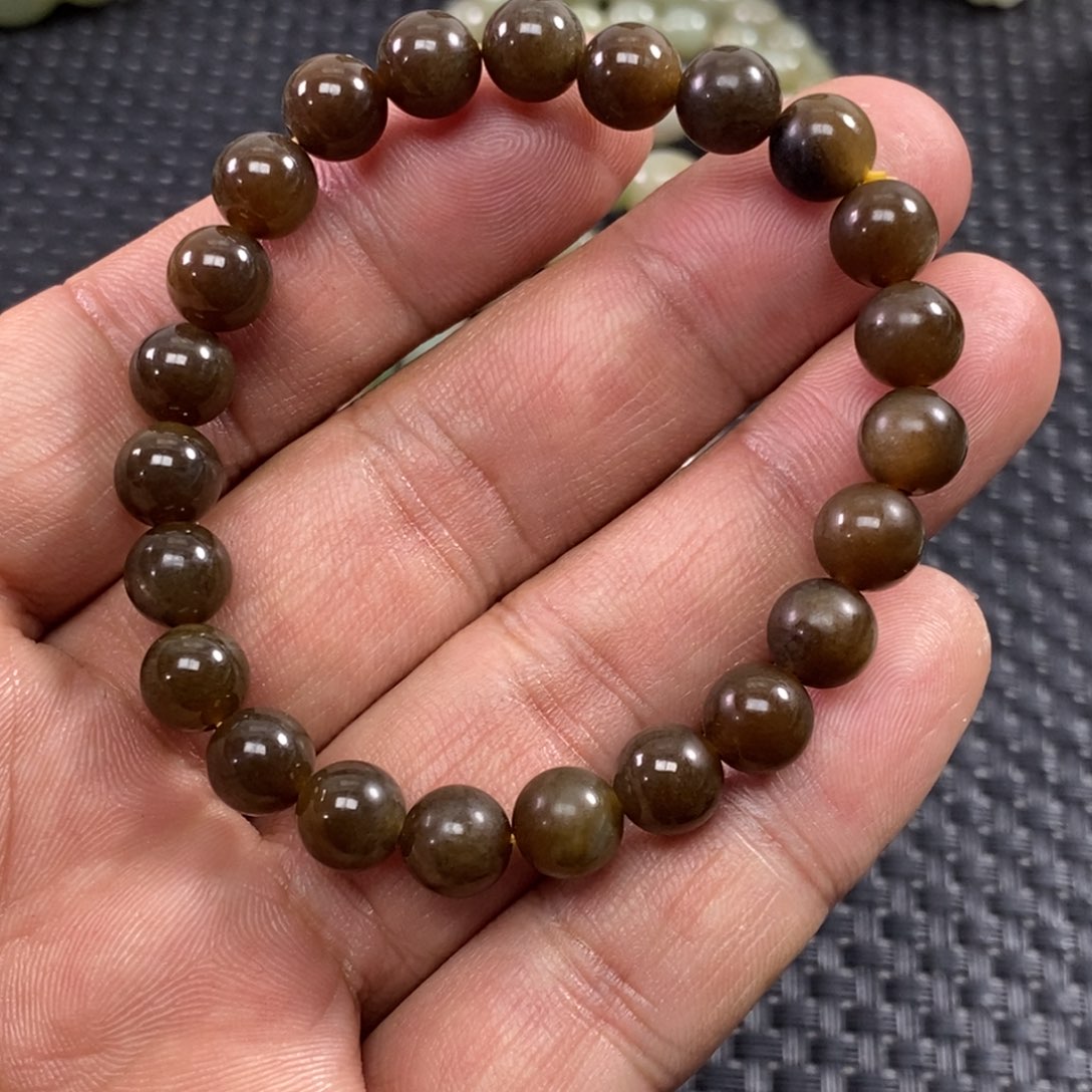 和田玉手链未镶嵌