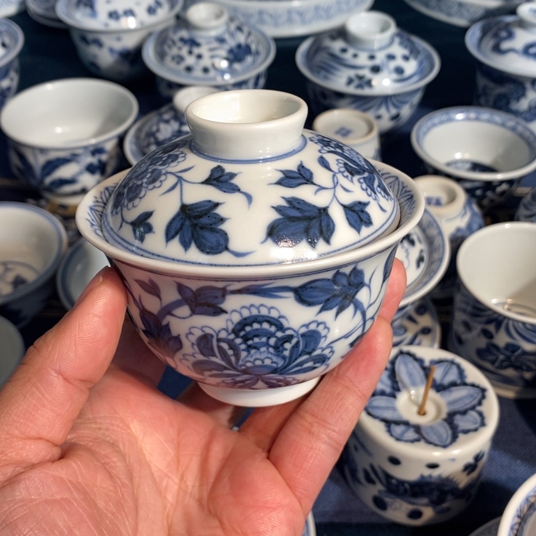 杯景德镇手工手绘陶瓷