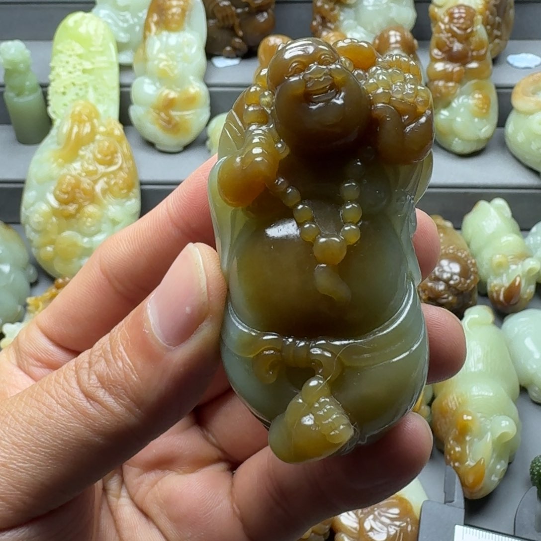 和田玉把件未镶嵌