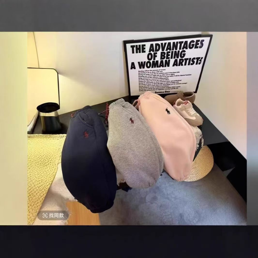 【600g加绒加厚】男女童慕斯毛绒时尚保暖宽松运动洋气卫裤亲子款冬