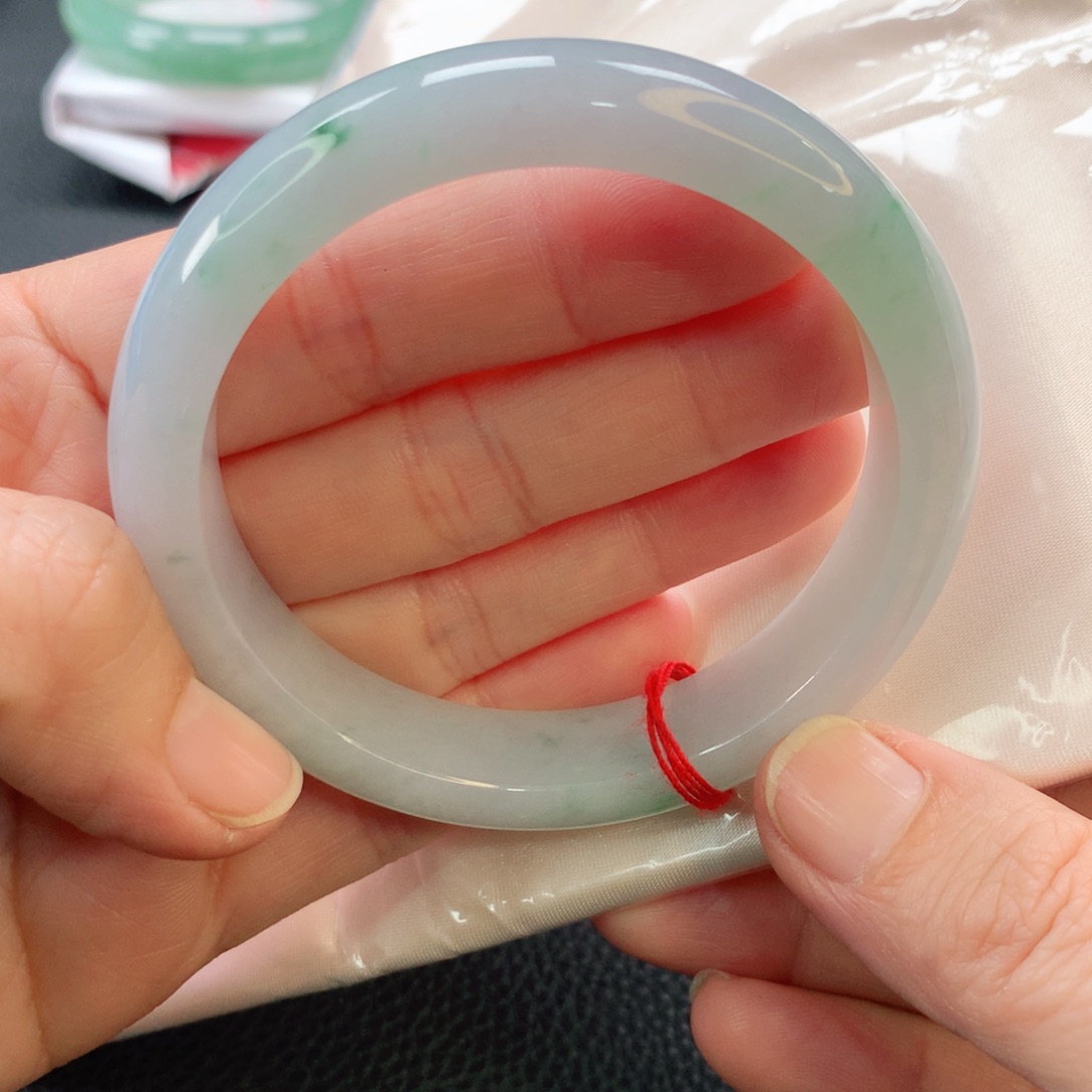 翡翠手镯未镶嵌58正