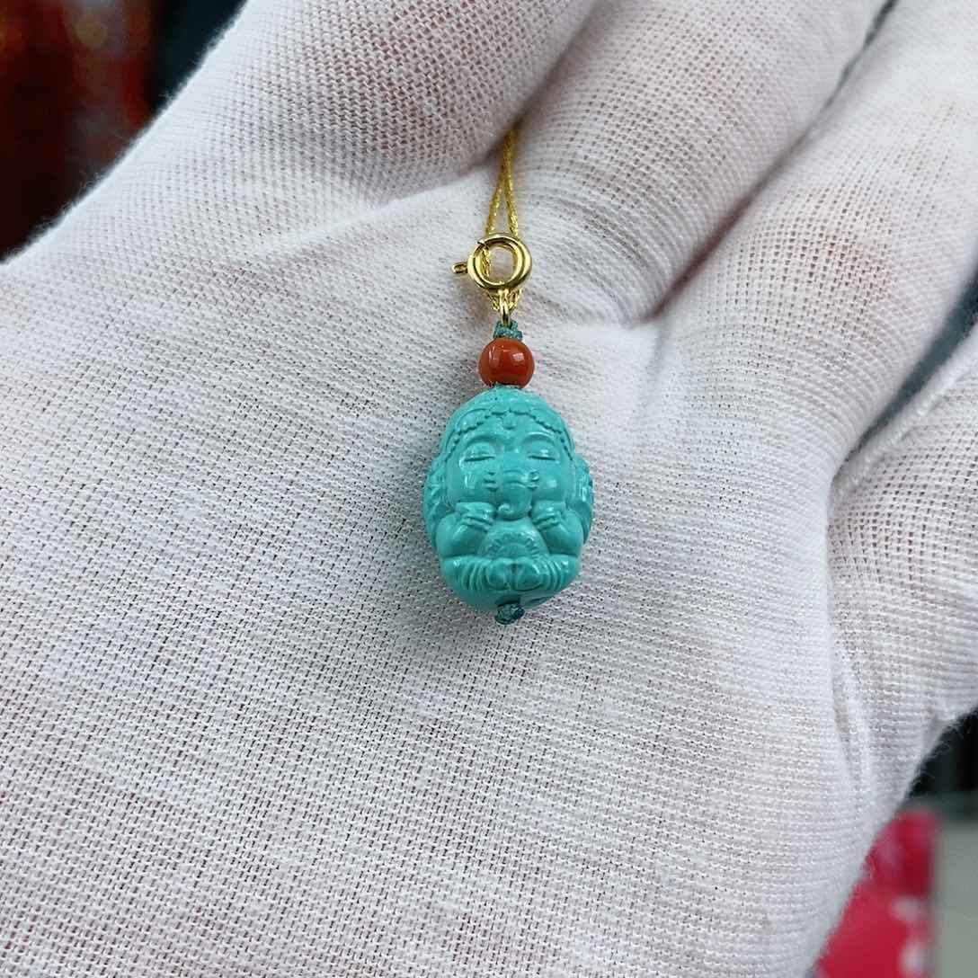 绿松石珠宝奇石未镶嵌