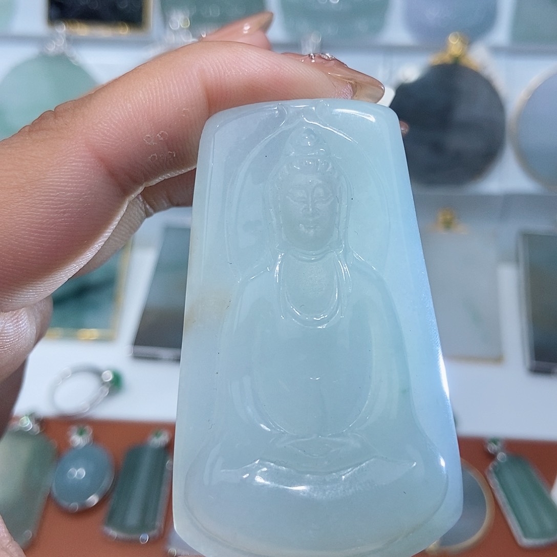 翡翠吊坠(不含链)未镶嵌