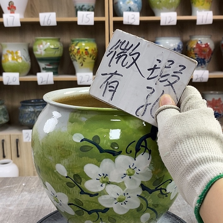 缸13xc景德镇陶瓷花盆