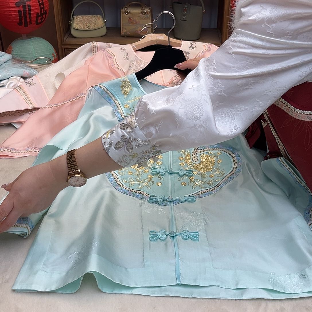 刺绣正绢重工刺绣如意