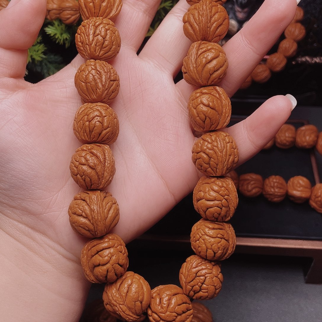 吊坠桃核桃核手串