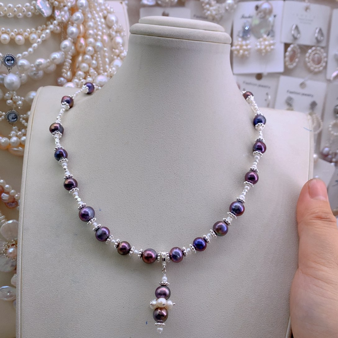 项链淡水珍珠未镶嵌