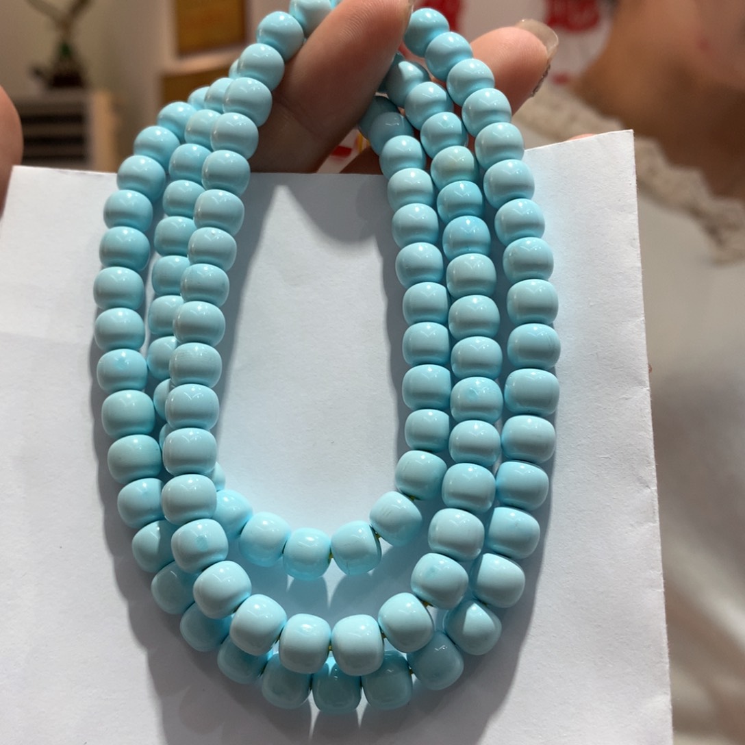 绿松石长链未镶嵌