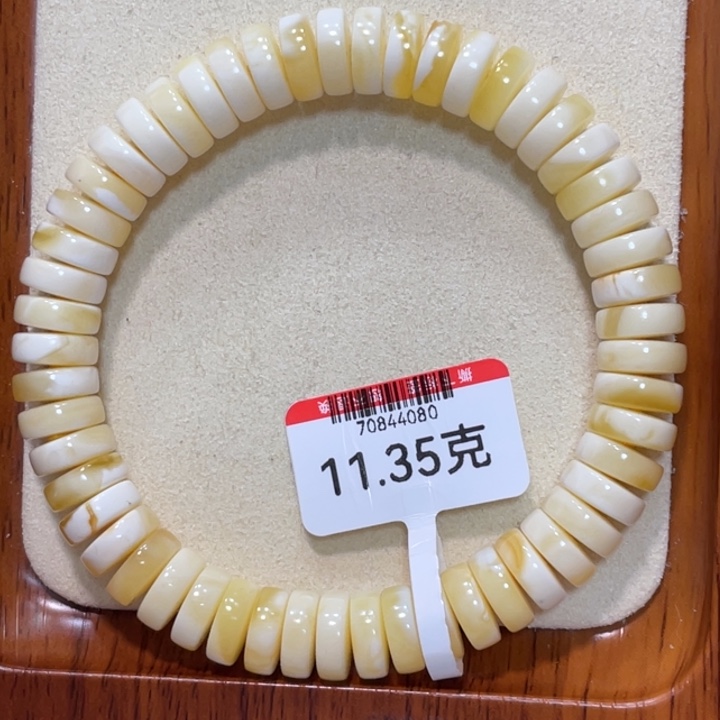 蜜蜡手链未镶嵌蜜蜡