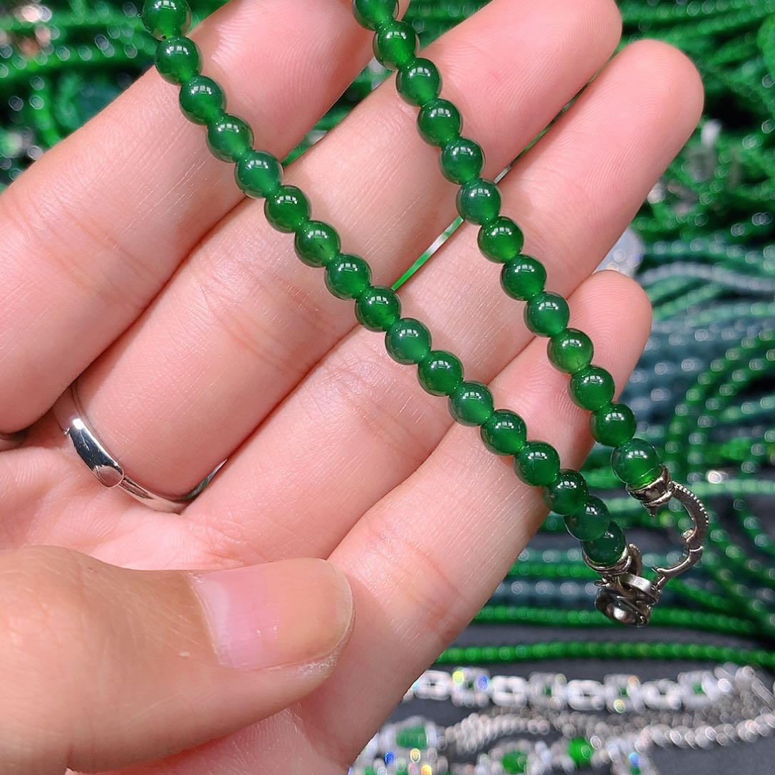 翡翠戒指未镶嵌天然翡翠