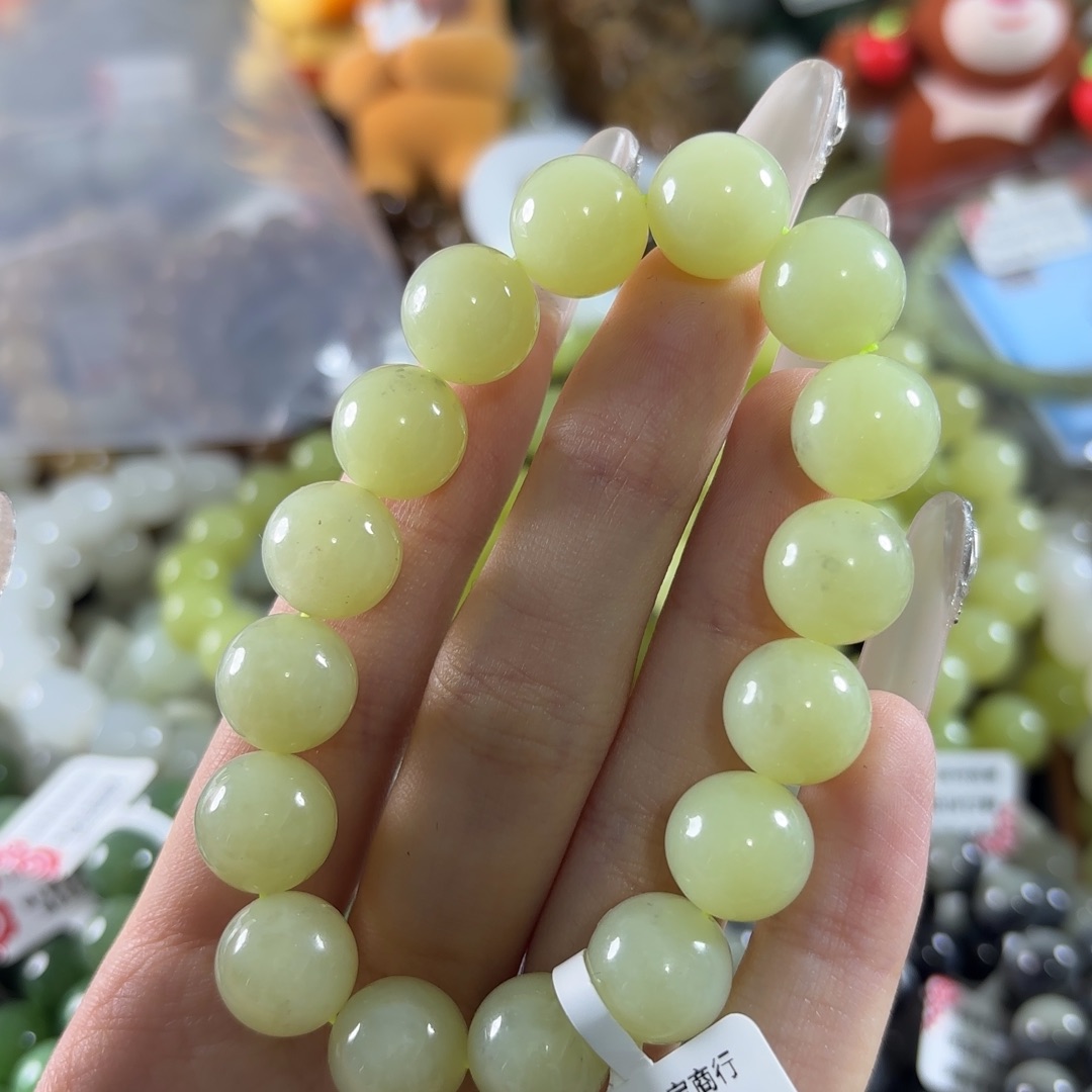 和田玉未镶嵌手链129