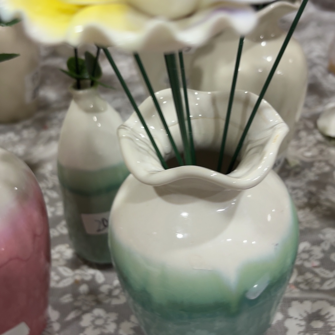 陶瓷花，20元发货，退款拉黑